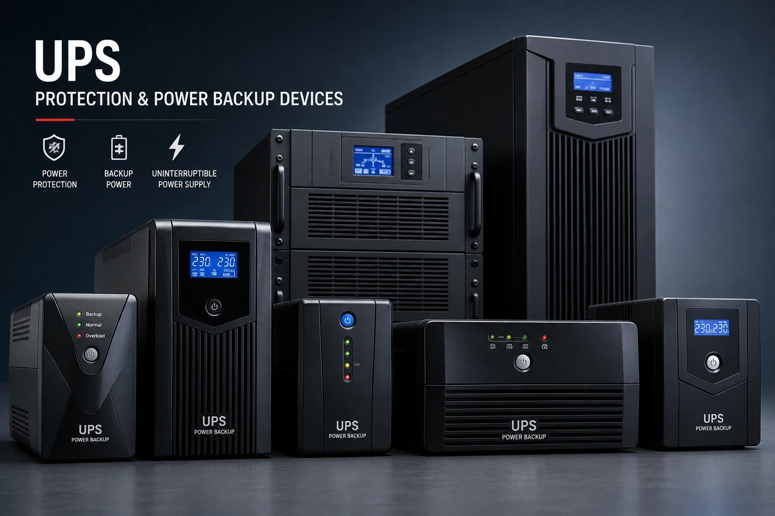UPS Protection & Power Backup Devices
